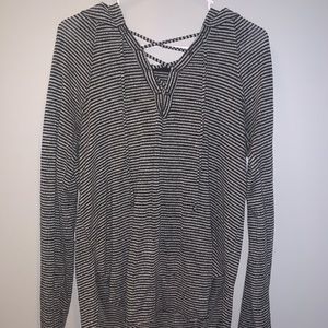 American Eagle Hooded Sweater